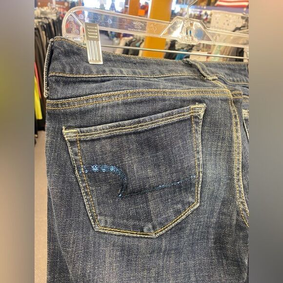 American Eagle Sz 4 Skinny Kick Jeans - Picture 2 of 4